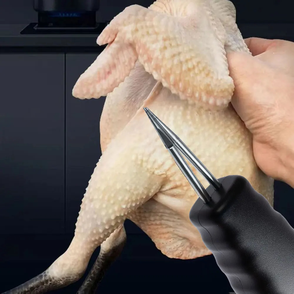 Electric Quick Poultry Pluckier Machine Portable Chicken Feather Remover Hair Remove Tool-KD106